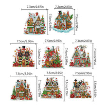 Load image into Gallery viewer, 8Pcs Christmas Diamond Art Hanging Hooks Diamond Painting Hooks DIY Crafts Decor
