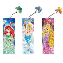 Load image into Gallery viewer, 3Pcs Special Shape Animals 5D DIY Diamond Painting Bookmark for Reading Day Gift
