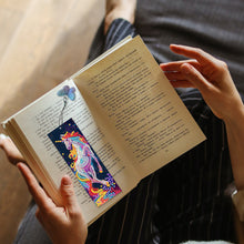 Load image into Gallery viewer, 3Pcs Special Shape Animals 5D DIY Diamond Painting Bookmark for Reading Day Gift
