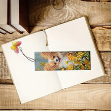 Load image into Gallery viewer, 3Pcs Special Shape Animals 5D DIY Diamond Painting Bookmark for Reading Day Gift
