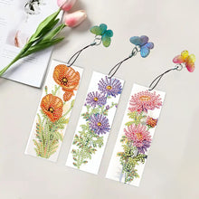 Load image into Gallery viewer, 3Pcs Special Shape Animals 5D DIY Diamond Painting Bookmark for Reading Day Gift
