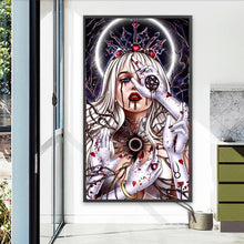 Load image into Gallery viewer, Diamond Painting - Full Round - Girl summoning demon (40*70CM)
