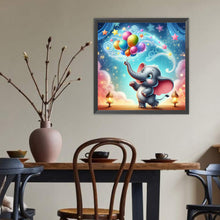 Load image into Gallery viewer, Diamond Painting - Full Round - Balloon elephant (40*40CM)
