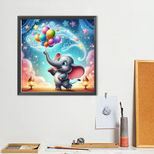 Load image into Gallery viewer, Diamond Painting - Full Round - Balloon elephant (40*40CM)
