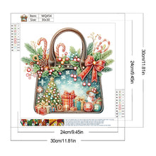 Load image into Gallery viewer, Diamond Painting - Partial Special Shaped - Christmas bag type (30*30CM)
