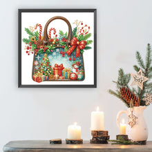 Load image into Gallery viewer, Diamond Painting - Partial Special Shaped - Christmas bag type (30*30CM)
