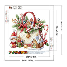 Load image into Gallery viewer, Diamond Painting - Partial Special Shaped - Christmas bag type (30*30CM)
