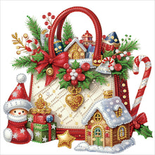 Load image into Gallery viewer, Diamond Painting - Partial Special Shaped - Christmas bag type (30*30CM)
