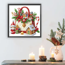 Load image into Gallery viewer, Diamond Painting - Partial Special Shaped - Christmas bag type (30*30CM)

