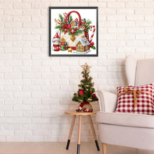 Load image into Gallery viewer, Diamond Painting - Partial Special Shaped - Christmas bag type (30*30CM)

