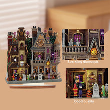 Load image into Gallery viewer, Special Shaped Halloween House 5D DIY Diamond Art Tabletop Decor for Beginner

