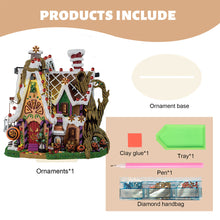 Load image into Gallery viewer, Special Shaped Halloween House 5D DIY Diamond Art Tabletop Decor for Beginner
