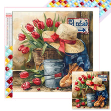 Load image into Gallery viewer, Diamond Painting - Full Square - Flowers (40*40CM)
