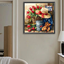 Load image into Gallery viewer, Diamond Painting - Full Square - Flowers (40*40CM)
