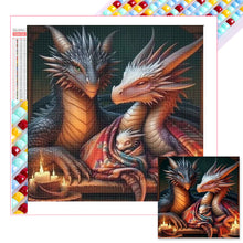 Load image into Gallery viewer, Diamond Painting - Full Square - Dragon (40*40CM)
