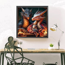 Load image into Gallery viewer, Diamond Painting - Full Square - Dragon (40*40CM)
