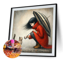 Load image into Gallery viewer, Diamond Painting - Full Square - Little girl (40*40CM)
