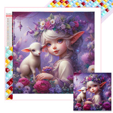 Load image into Gallery viewer, Diamond Painting - Full Square - Little girl (40*40CM)
