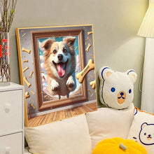 Load image into Gallery viewer, Diamond Painting - Full Round - 3D picture frame biscuit puppy (40*40CM)
