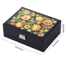 Load image into Gallery viewer, PU Partial Special Shaped Mandala Diamond Art Bracelet Organizer for Women Girls
