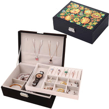 Load image into Gallery viewer, PU Partial Special Shaped Mandala Diamond Art Bracelet Organizer for Women Girls
