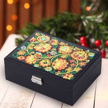 Load image into Gallery viewer, PU Partial Special Shaped Mandala Diamond Art Bracelet Organizer for Women Girls
