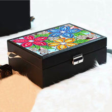 Load image into Gallery viewer, PU Partial Special Shaped Mandala Diamond Art Bracelet Organizer for Women Girls
