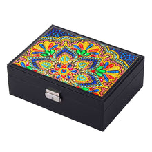 Load image into Gallery viewer, PU Partial Special Shaped Mandala Diamond Art Bracelet Organizer for Women Girls
