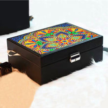 Load image into Gallery viewer, PU Partial Special Shaped Mandala Diamond Art Bracelet Organizer for Women Girls
