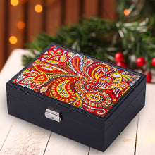 Load image into Gallery viewer, PU Partial Special Shaped Mandala Diamond Art Bracelet Organizer for Women Girls

