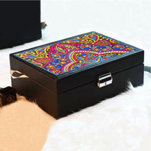 Load image into Gallery viewer, PU Partial Special Shaped Mandala Diamond Art Bracelet Organizer for Women Girls
