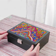 Load image into Gallery viewer, PU Partial Special Shaped Mandala Diamond Art Bracelet Organizer for Women Girls
