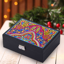 Load image into Gallery viewer, PU Partial Special Shaped Mandala Diamond Art Bracelet Organizer for Women Girls
