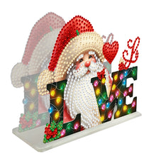 Load image into Gallery viewer, Acrylic Double Sided Christmas 5D DIY Diamond Art Paper Towel Storage Rack Decor
