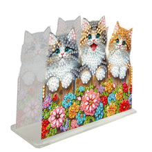 Load image into Gallery viewer, Acrylic Double Sided Christmas 5D DIY Diamond Art Paper Towel Storage Rack Decor
