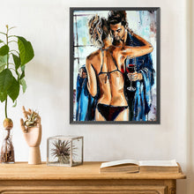 Load image into Gallery viewer, Diamond Painting - Full Round - Hot couple (30*40CM)
