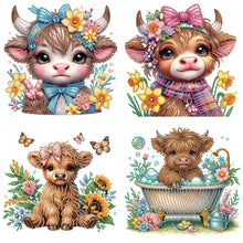 Load image into Gallery viewer, 4Pcs Partial Special Diamond Painting Set - Yak (30*30CM)
