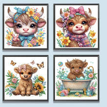 Load image into Gallery viewer, 4Pcs Partial Special Diamond Painting Set - Yak (30*30CM)
