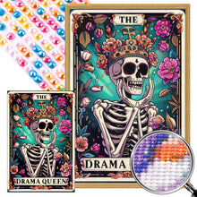 Load image into Gallery viewer, AB Diamond Painting - Full Round - Theatrical queen skeleton (40*60CM)
