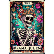 Load image into Gallery viewer, AB Diamond Painting - Full Round - Theatrical queen skeleton (40*60CM)

