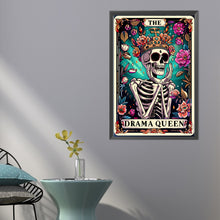 Load image into Gallery viewer, AB Diamond Painting - Full Round - Theatrical queen skeleton (40*60CM)
