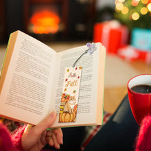 Load image into Gallery viewer, 4Pcs Special Shaped Colorful Pattern Diamond Painting Bookmark for Reading Lover
