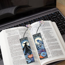 Load image into Gallery viewer, 4Pcs Special Shaped Colorful Pattern Diamond Painting Bookmark for Reading Lover
