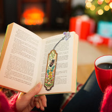 Load image into Gallery viewer, 3Pcs Special Shaped Animal Flower 5D DIY Diamond Art Book Mark for Reading Lover
