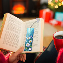 Load image into Gallery viewer, 3Pcs Special Shaped Animal Flower 5D DIY Diamond Art Book Mark for Reading Lover
