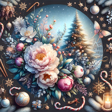 Load image into Gallery viewer, Diamond Painting - Full Round - Christmas tree (40*40CM)
