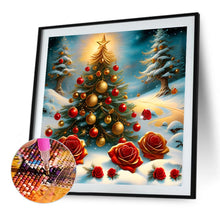 Load image into Gallery viewer, Diamond Painting - Full Round - Christmas tree (40*40CM)
