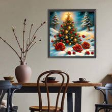 Load image into Gallery viewer, Diamond Painting - Full Round - Christmas tree (40*40CM)
