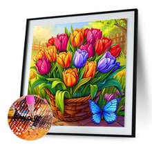 Load image into Gallery viewer, Diamond Painting - Full Round - Tulip bouquet (30*30CM)
