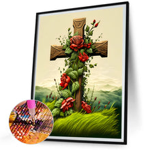 Load image into Gallery viewer, Diamond Painting - Full Round - Cross (30*40CM)

